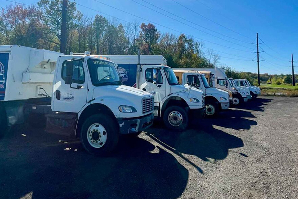 St. Croix Valley Truck Driving School Trucks